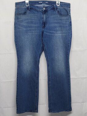 Old Navy Womens Jeans Wow Bootcut Size 16 Mid Rise Stretch Denim Pants  38 X 30